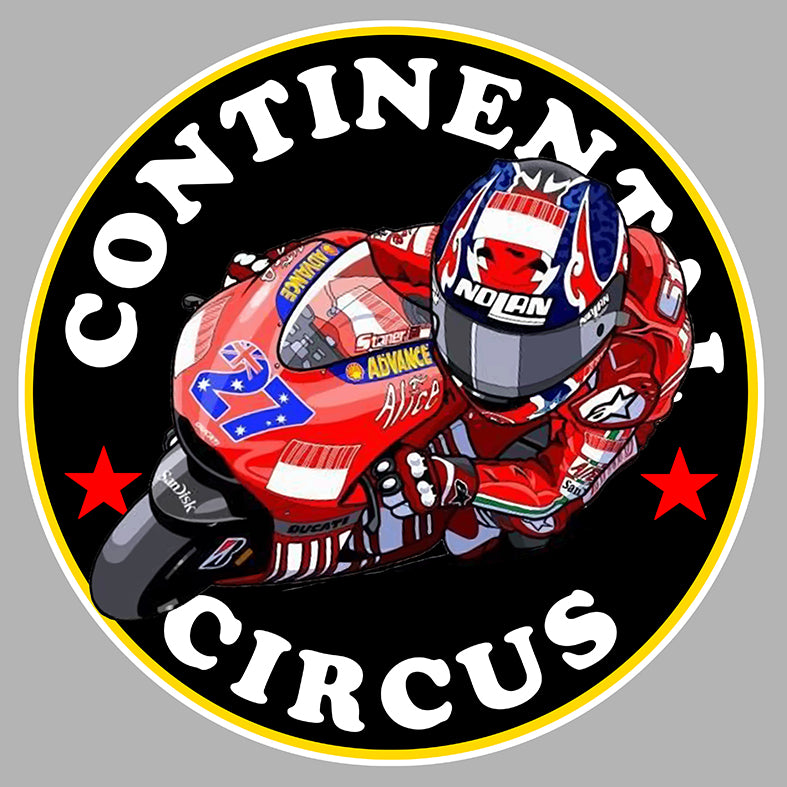 STICKER CONTINENTAL CIRCUS - CA172