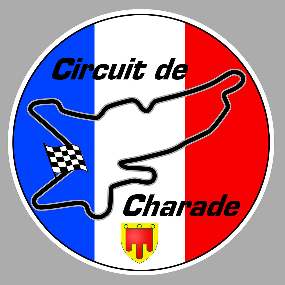STICKER CIRCUIT CHARADE FRANCE - CA200