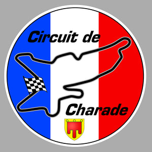 STICKER CIRCUIT CHARADE FRANCE - CA200