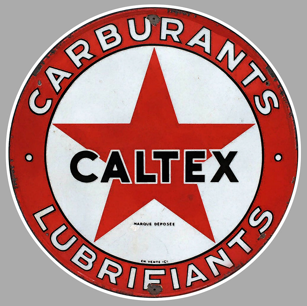 STICKER CALTEX TEXACO - CB005