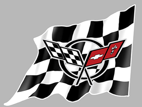 STICKER CHEVROLET CORVETTE - CB043D