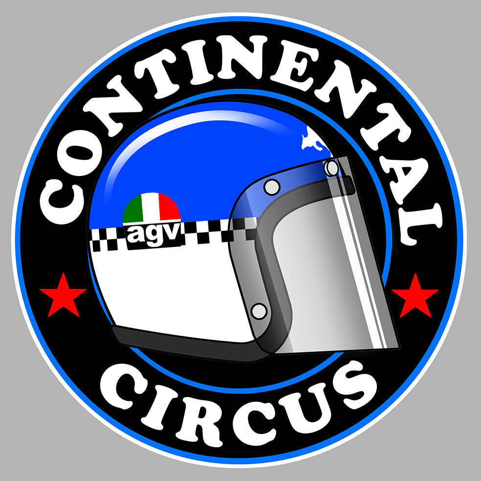 STICKER CONTINENTAL CIRCUS FINDLEY - CB046