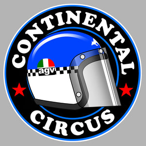 STICKER CONTINENTAL CIRCUS FINDLEY - CB046