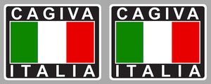 2 X STICKER CAGIVA - CB102