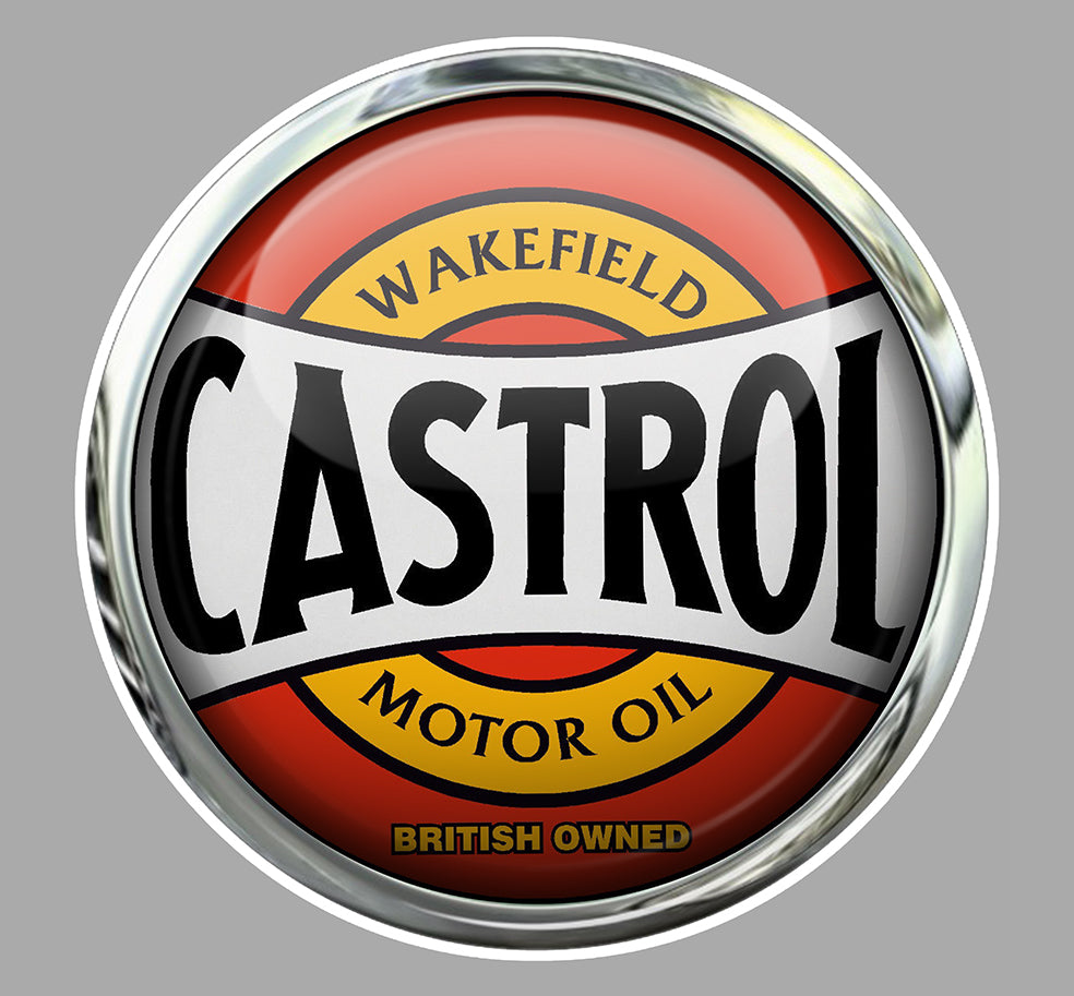 STICKER CASTROL - CB109
