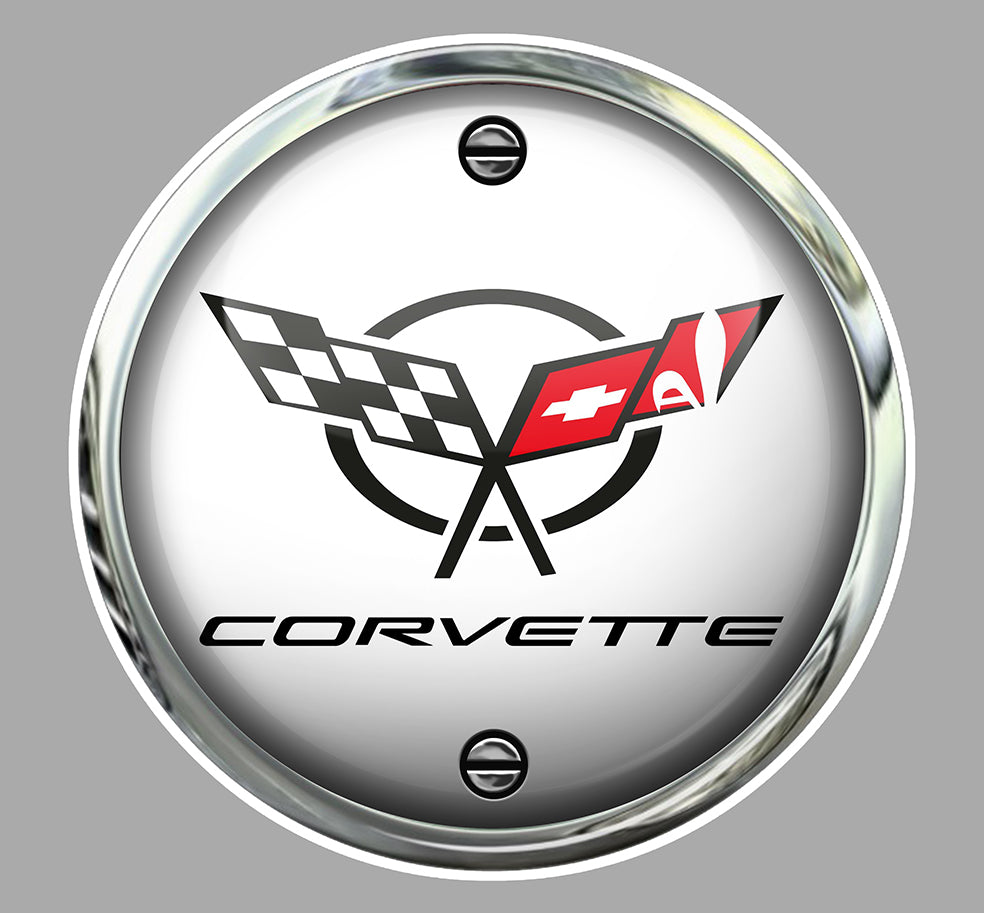 STICKER CHEVROLET CORVETTE - CB123