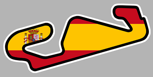 STICKER CIRCUIT BARCELONA BARCELONA CATALUNYA - CD044