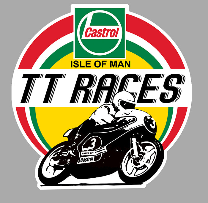 STICKER TT ISLE OF MAN - CD105