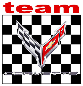 STICKER CHEVROLET CORVETTE - CD106