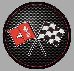 STICKER CHEVROLET CORVETTE - CD160