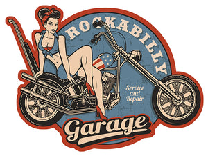 STICKER PINUP GARAGE - CB165