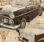 ART PRINT "DA VINCI" - SIMCA CHAMBORD - Ref : DV057
