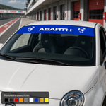 BANDE PARE SOLEIL PARE-BRISE FIAT 500 ABARTH - Ref : PS007-3
