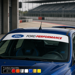 BANDE PARE SOLEIL PARE-BRISE FORD PERFORMANCE - Ref : PS010-1