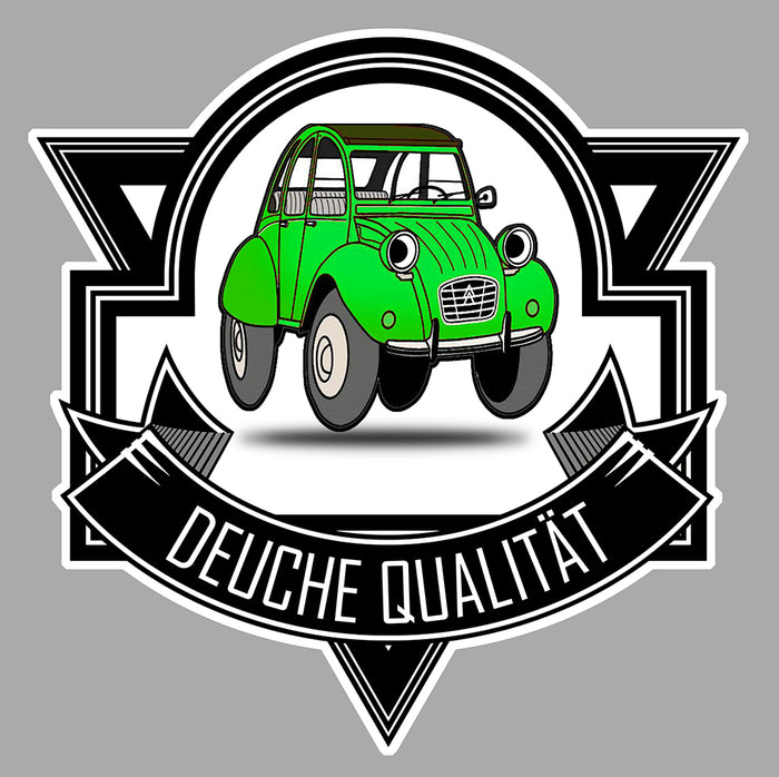 Sticker Citroën Deuche 2CV DA196 – Selbstklebender Aufkleber