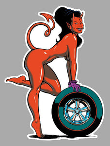 STICKER PINUP DIABLESSE - DB025