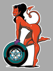 STICKER PINUP DIABLESSE - DB026