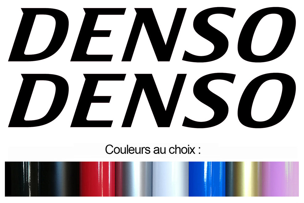 2 X STICKER DENSO - DB043