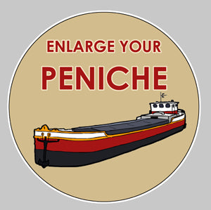 STICKER ENLARGE YOUR PENICHE - EA013
