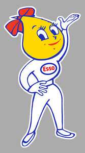 STICKER ESSO - EA076