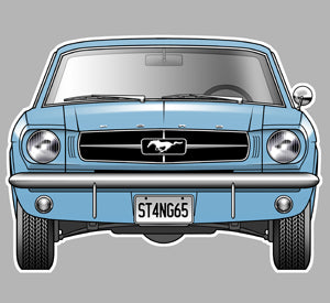 Sticker Ford Mustang FA104 – Aufkleber