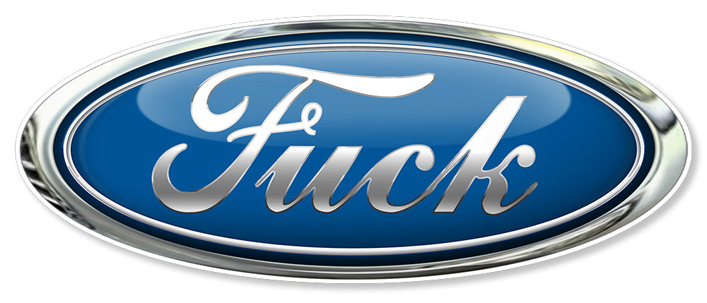 STICKER FORD FUCK - FB061