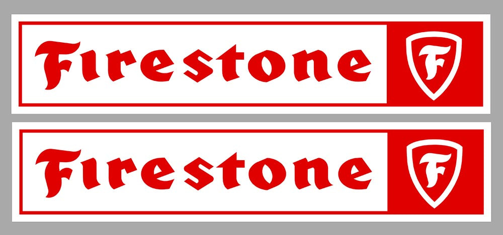 2 X STICKER FIRESTONE - FB111