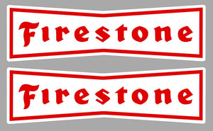 2 X STICKER FIRESTONE - FB112