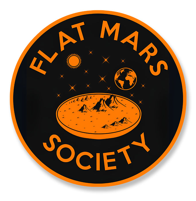 STICKER FLAT MARS SOCIETY - FB142