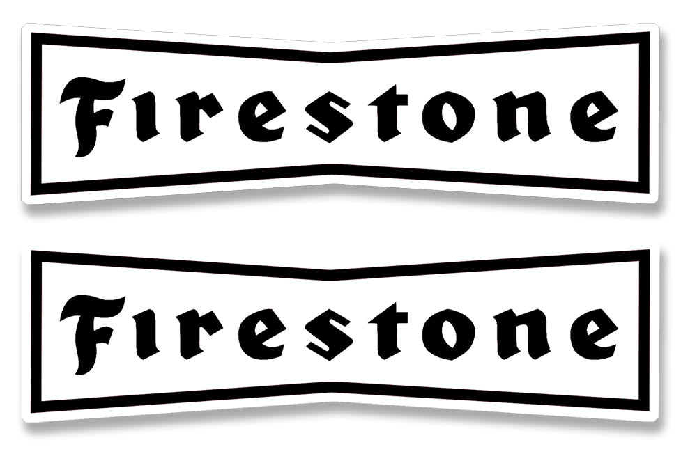 2 X STICKER FIRESTONE - FB146