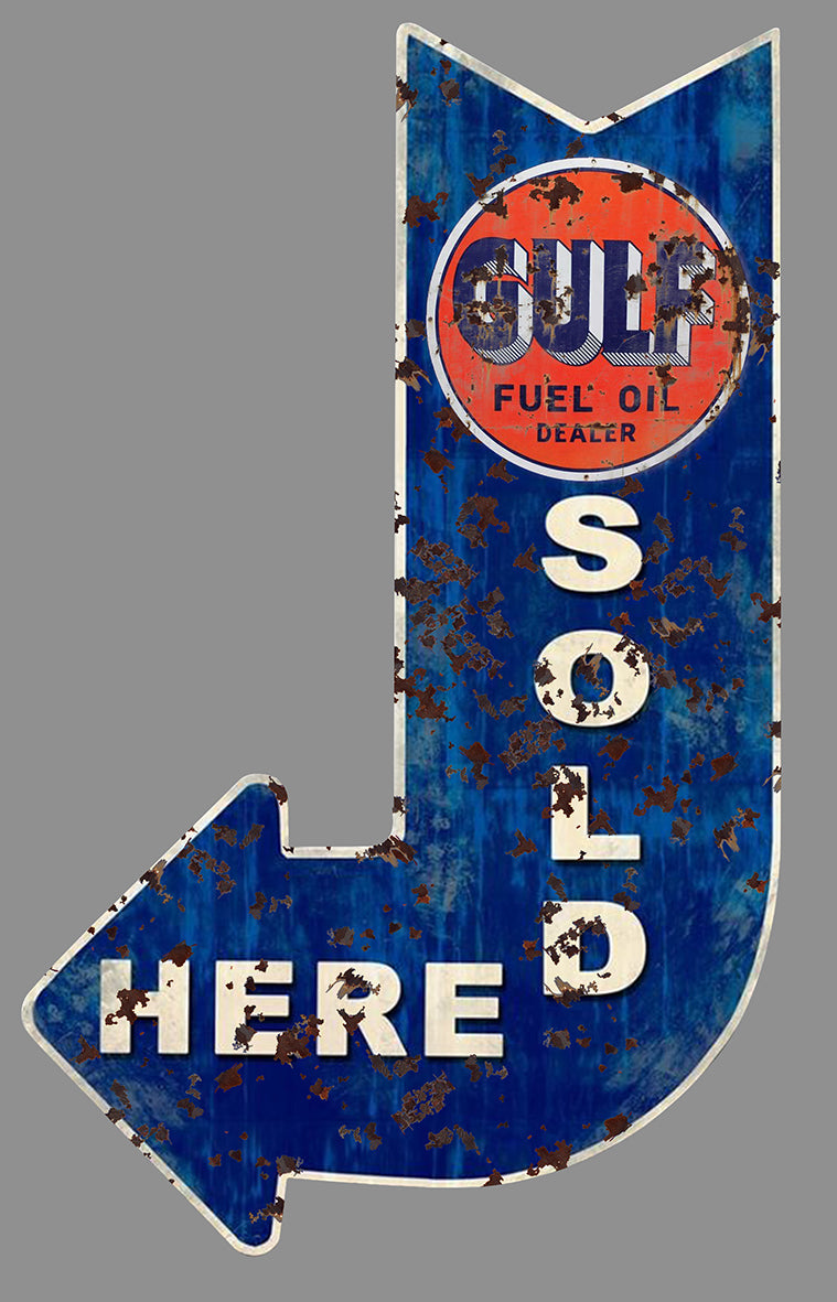 STICKER GULF - GA098