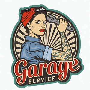 STICKER PINUP GARAGE - GB050