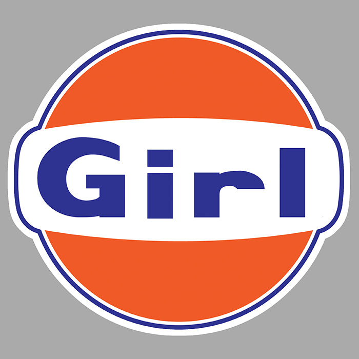 STICKER GULF GIRL - GB058