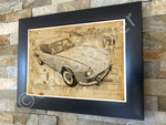 ART PRINT "DA VINCI" - TRIUMPH SPITFIRE GT6 - Ref : DV022