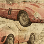 ART PRINT "DA VINCI" - FERRARI GTO - Ref : DV023