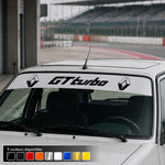 BANDE PARE SOLEIL PARE-BRISE RENAULT 5 GT TURBO - Ref : PS001-9