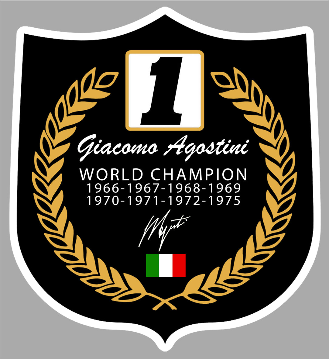 STICKER CONTINENTAL CIRCUS AGOSTINI - GZ014