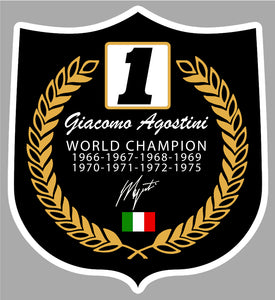 STICKER CONTINENTAL CIRCUS AGOSTINI - GZ014
