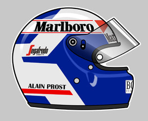 STICKER ALAIN PROST - HA043