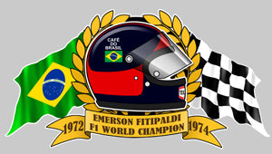 STICKER EMERSON FITTIPALDI - HA050