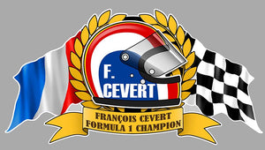 STICKER FRANCOIS CEVERT - HA051