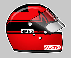 STICKER GILLES VILLENEUVE - HA056
