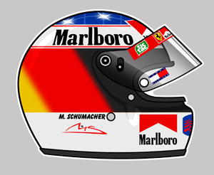 STICKER MICHAEL SCHUMACHER - HA064