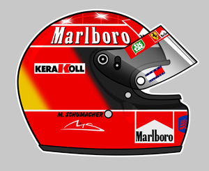 STICKER MICHAEL SCHUMACHER - HA066