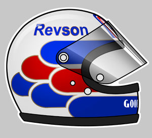 STICKER PETER REVSON - HA080