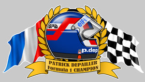 STICKER PATRICK DEPAILLER - HA087