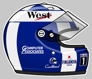 STICKER DAVID COULTHARD - HA102