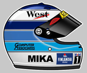STICKER MIKA HAKKINEN - HA103
