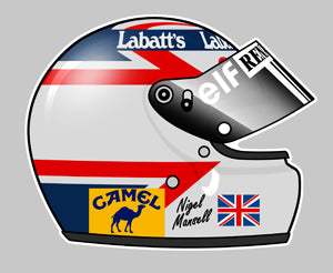 STICKER NIGEL MANSELL - HA116