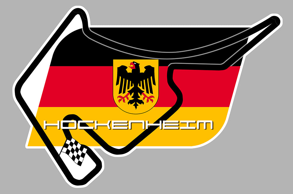 STICKER CIRCUIT HOKENHEIM - HA137